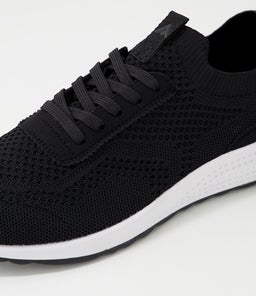 CASSIIE CF BLACK RECYCLED KNIT