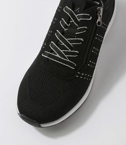 COLLECT CF BLACK RECYCLED KNIT