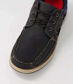 CORON CF NAVY OIL NUBUCK