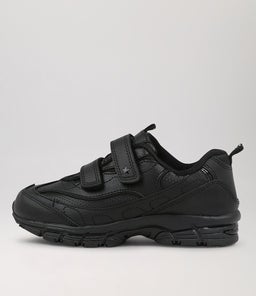 SAGE JNR E ADJ LOL CF BLACK LEATHER
