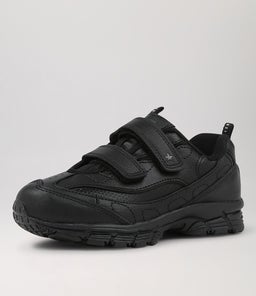 SAGE JNR E ADJ LOL CF BLACK LEATHER