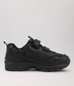 SAGE JNR E ADJ LOL CF BLACK LEATHER