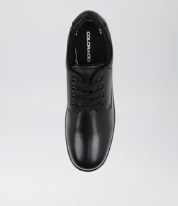MAZE SNR E LACE CF BLACK LEATHER