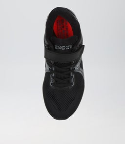 COMPETE JNR ADJ CF BLACK WHITE MESH
