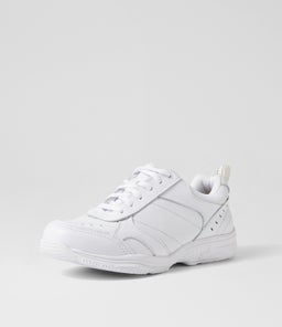 HYPE SNR E LACE CF WHITE LEATHER