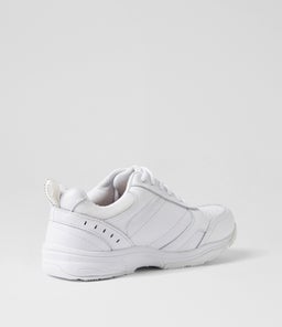 HYPE SNR E LACE CF WHITE LEATHER