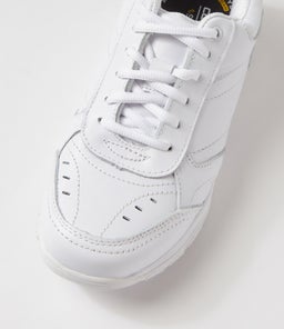 HYPE SNR E LACE CF WHITE LEATHER