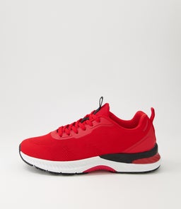 CURLS CF RED RECYCLED KNIT