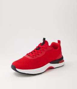 CURLS CF RED RECYCLED KNIT