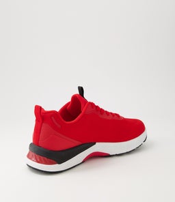 CURLS CF RED RECYCLED KNIT