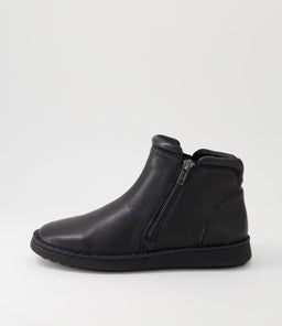 DEEKA CF BLACK BLACK SOLE LEATHER