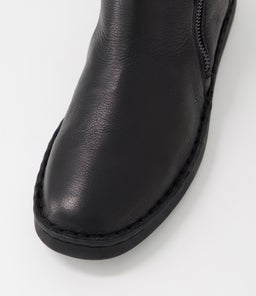 DEEKA CF BLACK BLACK SOLE LEATHER