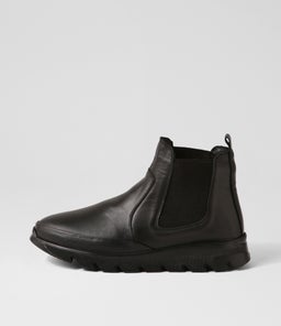 ALIZA CF BLACK LEATHER