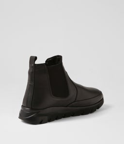 ALIZA CF BLACK LEATHER