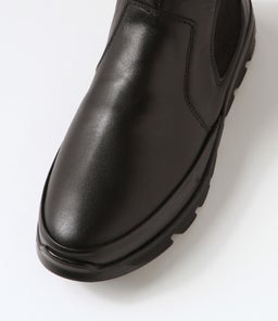 ALIZA CF BLACK LEATHER