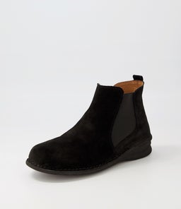 NOODIE CF BLACK SUEDE