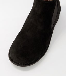 NOODIE CF BLACK SUEDE