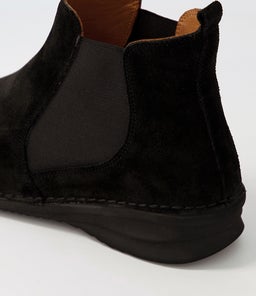 NOODIE CF BLACK SUEDE