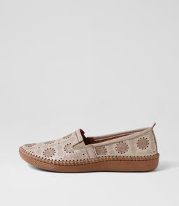 MOSEY CF LT GREY LEATHER