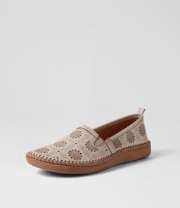 MOSEY CF LT GREY LEATHER