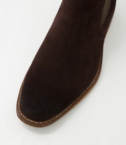 ETHOL CF DARK BROWN SUEDE
