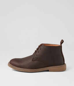 CRICK CF DARK BROWN CRAZYHORSE LEATHER