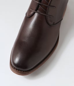 SEAL CF DARK BROWN PULL UP LEATHER