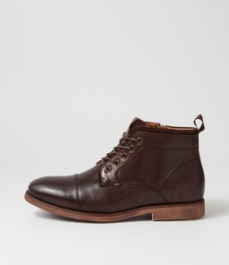 SCOLD CF DARK BROWN PULL UP LEATHER