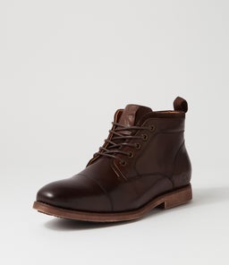 SCOLD CF DARK BROWN PULL UP LEATHER