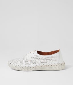 AMELY CF WHITE LEATHER