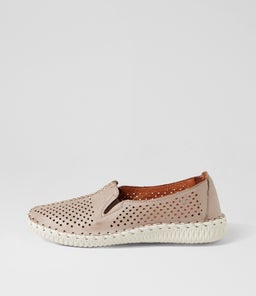 ALOA CF DK STONE LEATHER