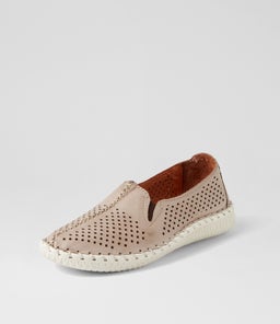 ALOA CF DK STONE LEATHER