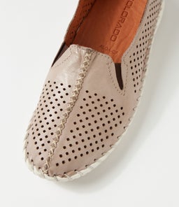 ALOA CF DK STONE LEATHER