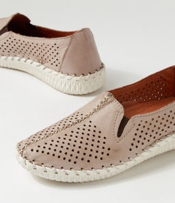 ALOA CF DK STONE LEATHER