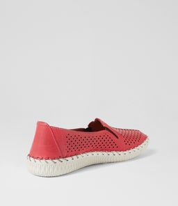 ALOA CF RED LEATHER
