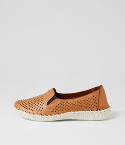 ALOA CF TAN LEATHER