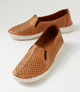 ALOA CF TAN LEATHER
