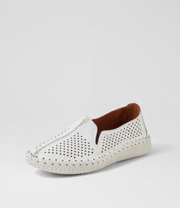 ALOA CF WHITE LEATHER