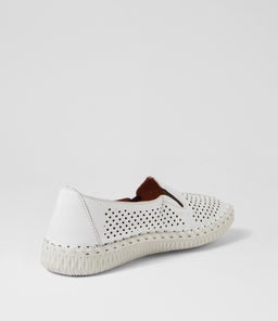 ALOA CF WHITE LEATHER