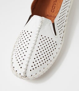 ALOA CF WHITE LEATHER