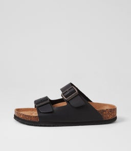 KIRAH CF BLACK LEATHER