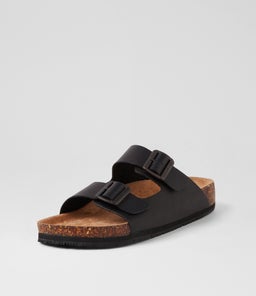 KIRAH CF BLACK LEATHER