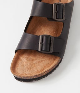 KIRAH CF BLACK LEATHER