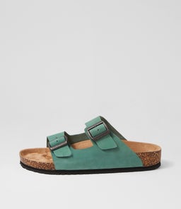 KIRAH CF SEA GREEN NUBUCK