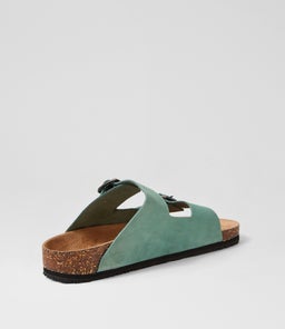 KIRAH CF SEA GREEN NUBUCK