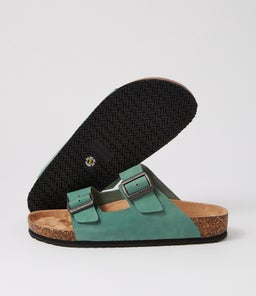 KIRAH CF SEA GREEN NUBUCK