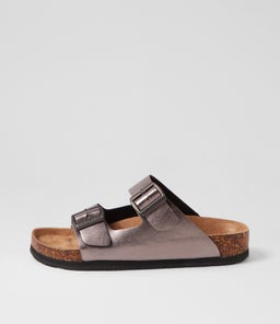 KIRAH CF PEWTER LEATHER