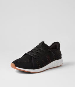 CONTENT CF BLACK RECYCLED KNIT