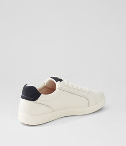 NETERMAN CF WHITE FULL GRAIN LEATHER