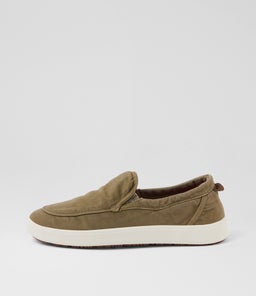 NEZAR CF TAUPE WASHED CANVAS